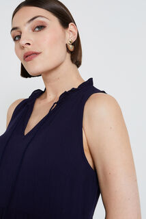 Robe sans manches femme