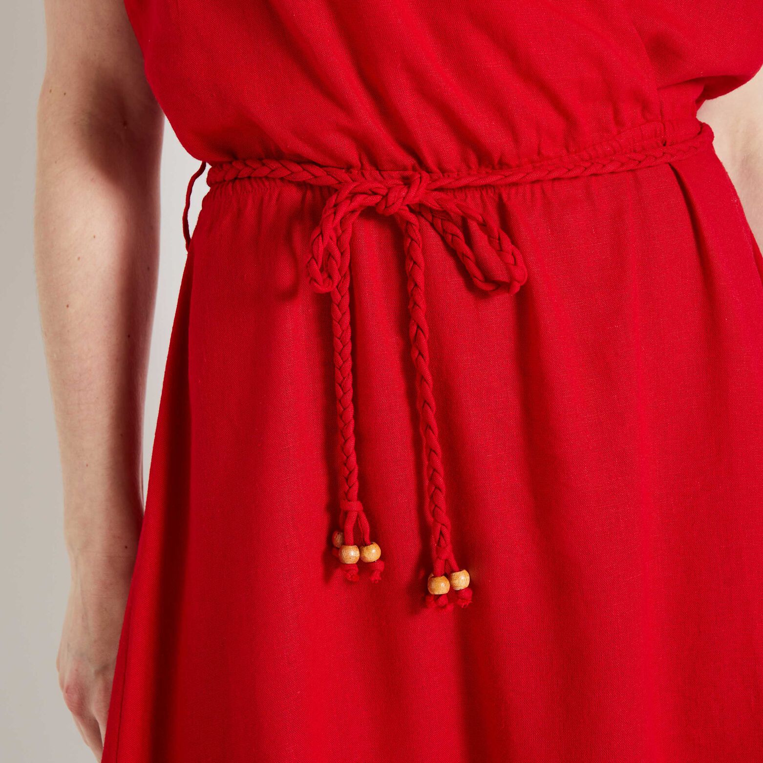 Robe cache coeur femme