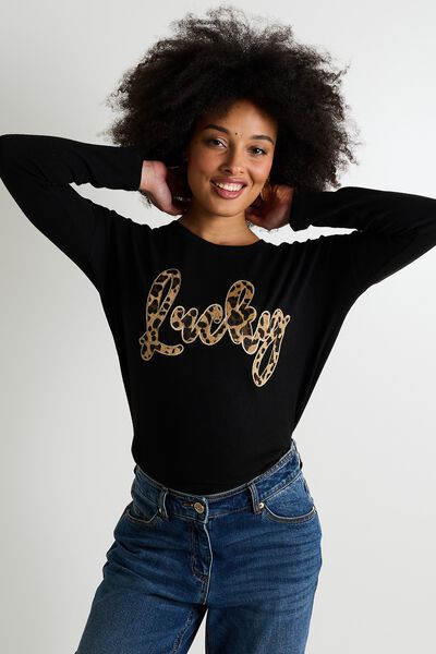 T-shirt col rond femme