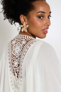 Paréo broderie femme