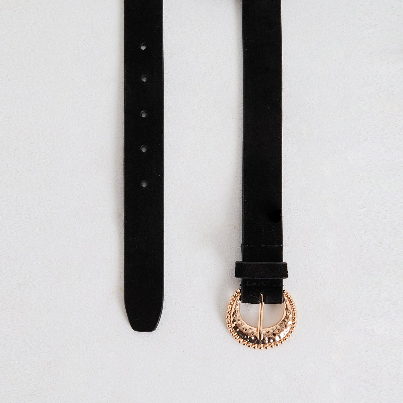 Ceinture croûte de cuir femme