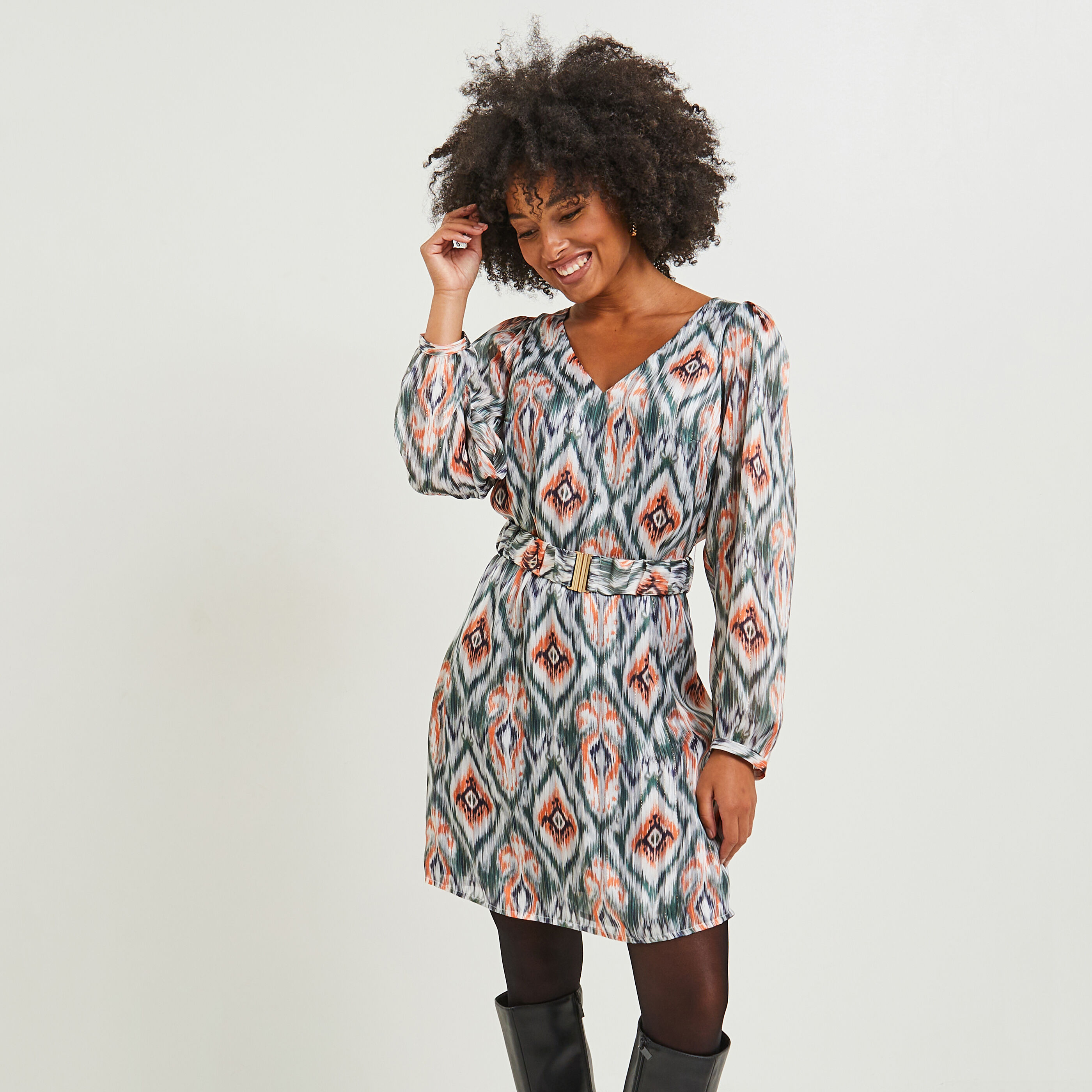Robe or top femme