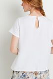 Blouse manches courtes femme
