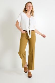 Blouse à nouer femme