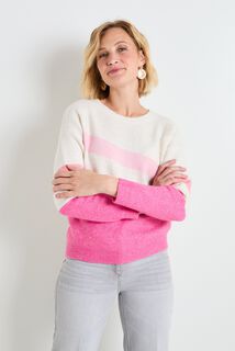Pull col rond femme