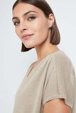Pull manches courtes femme