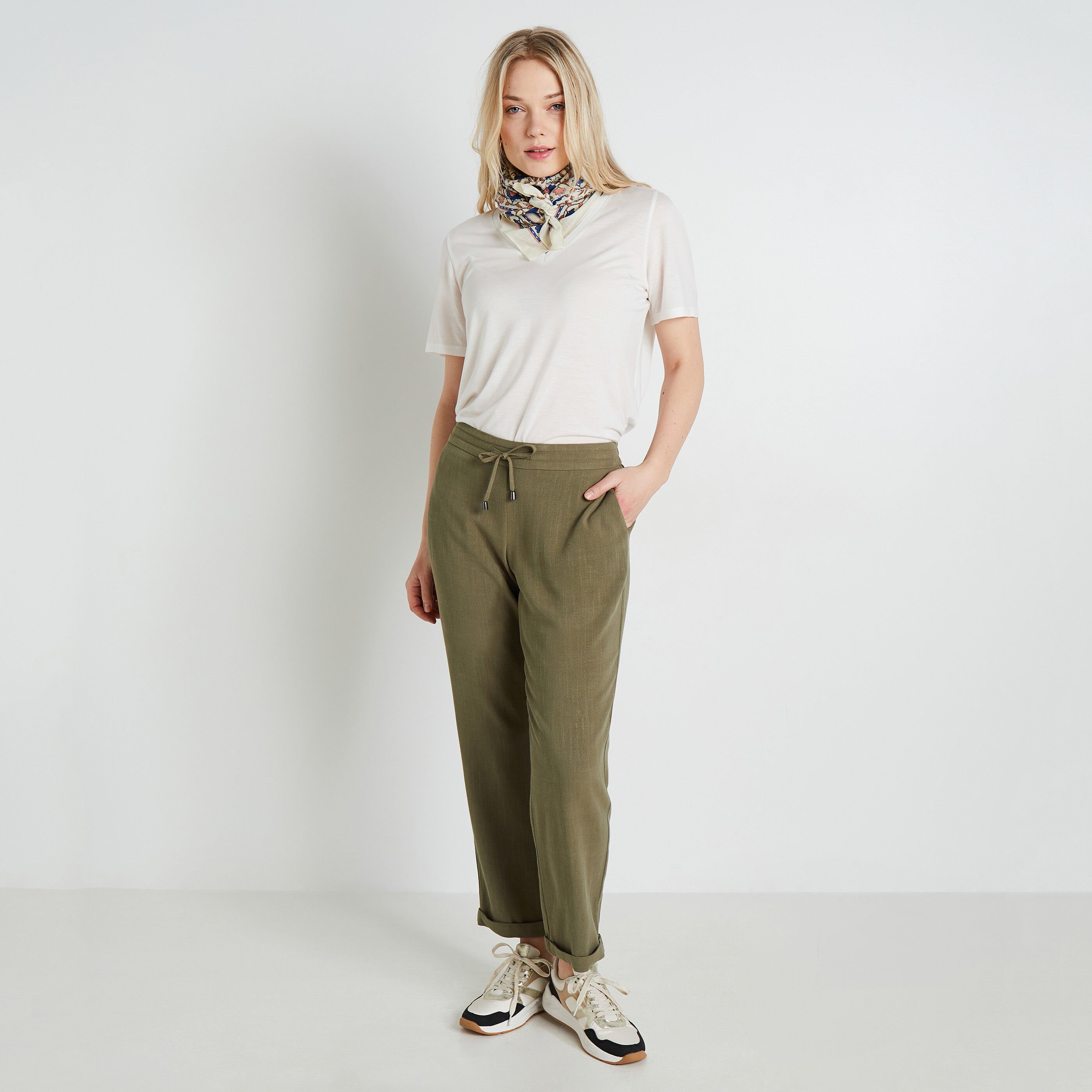 Pantalon fluide femme