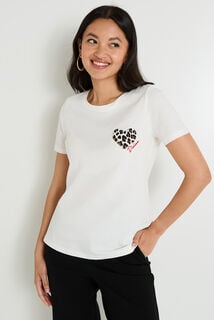 T shirt manches courtes femme