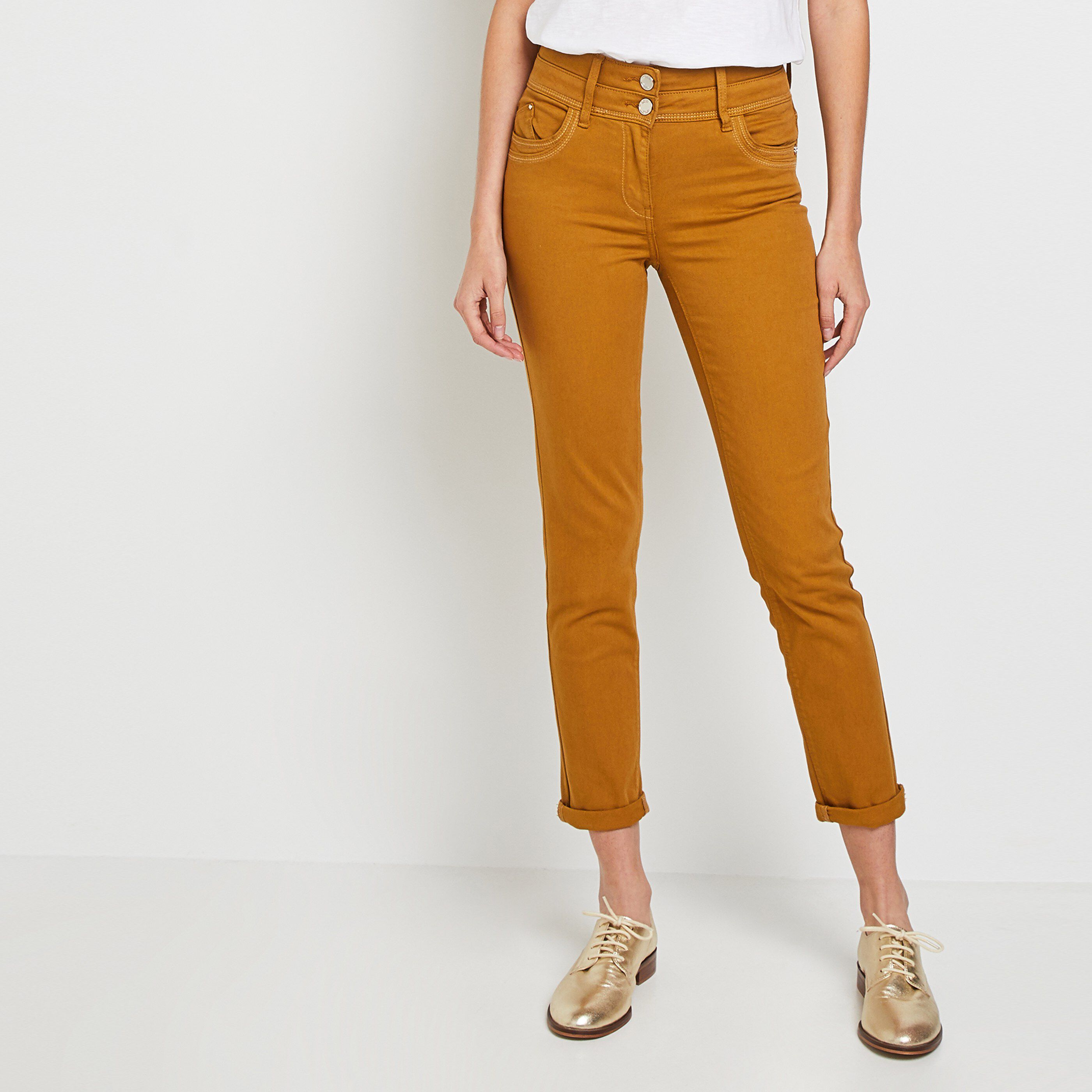 Pantalon taille haute grain de malice deals