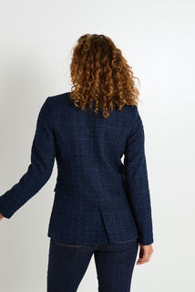 Blazer en tweed femme