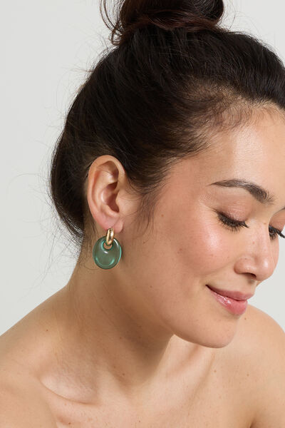 Boucles d'oreilles ovales