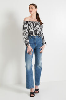 Blouse imprimée femme