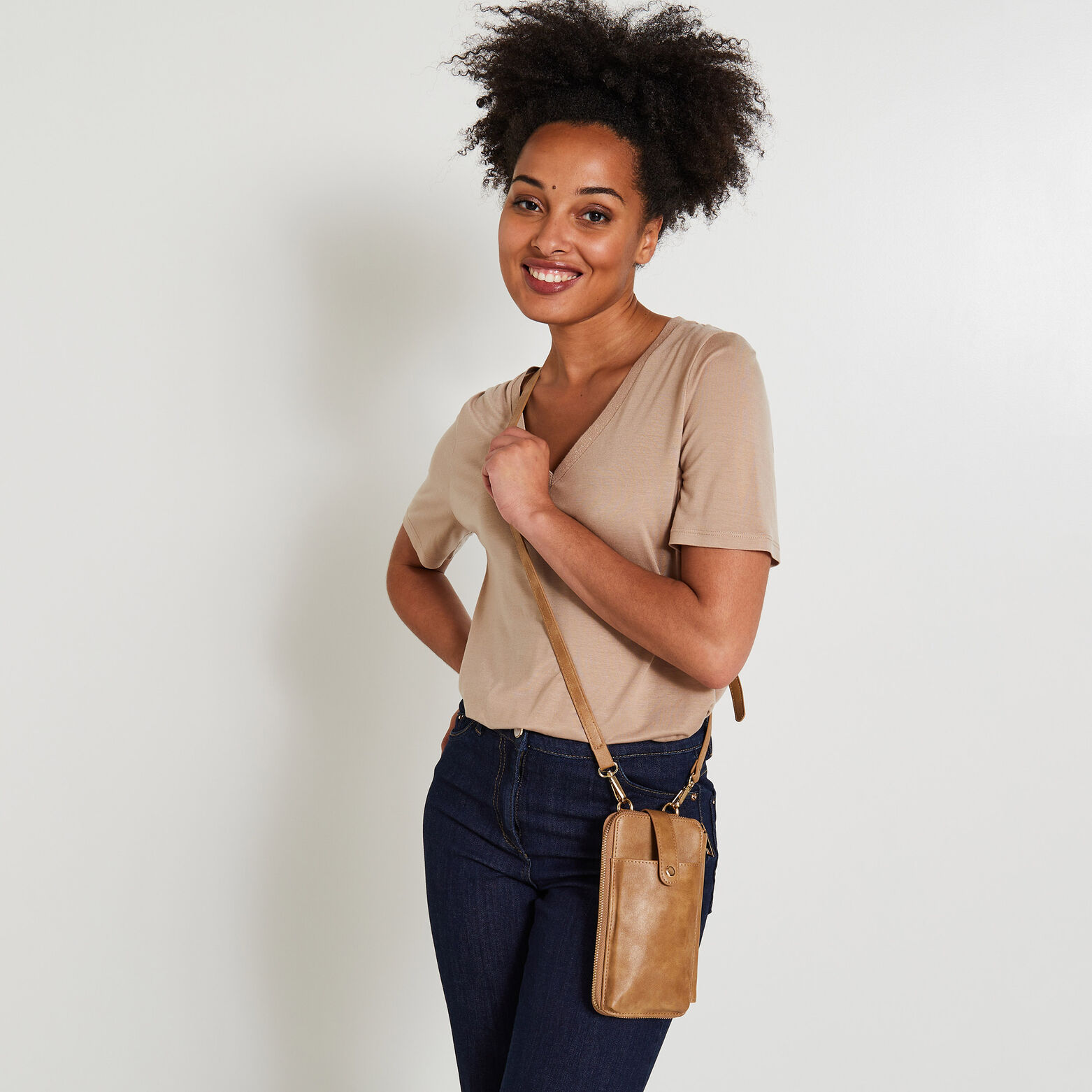 Pochette téléphone et portefeuille