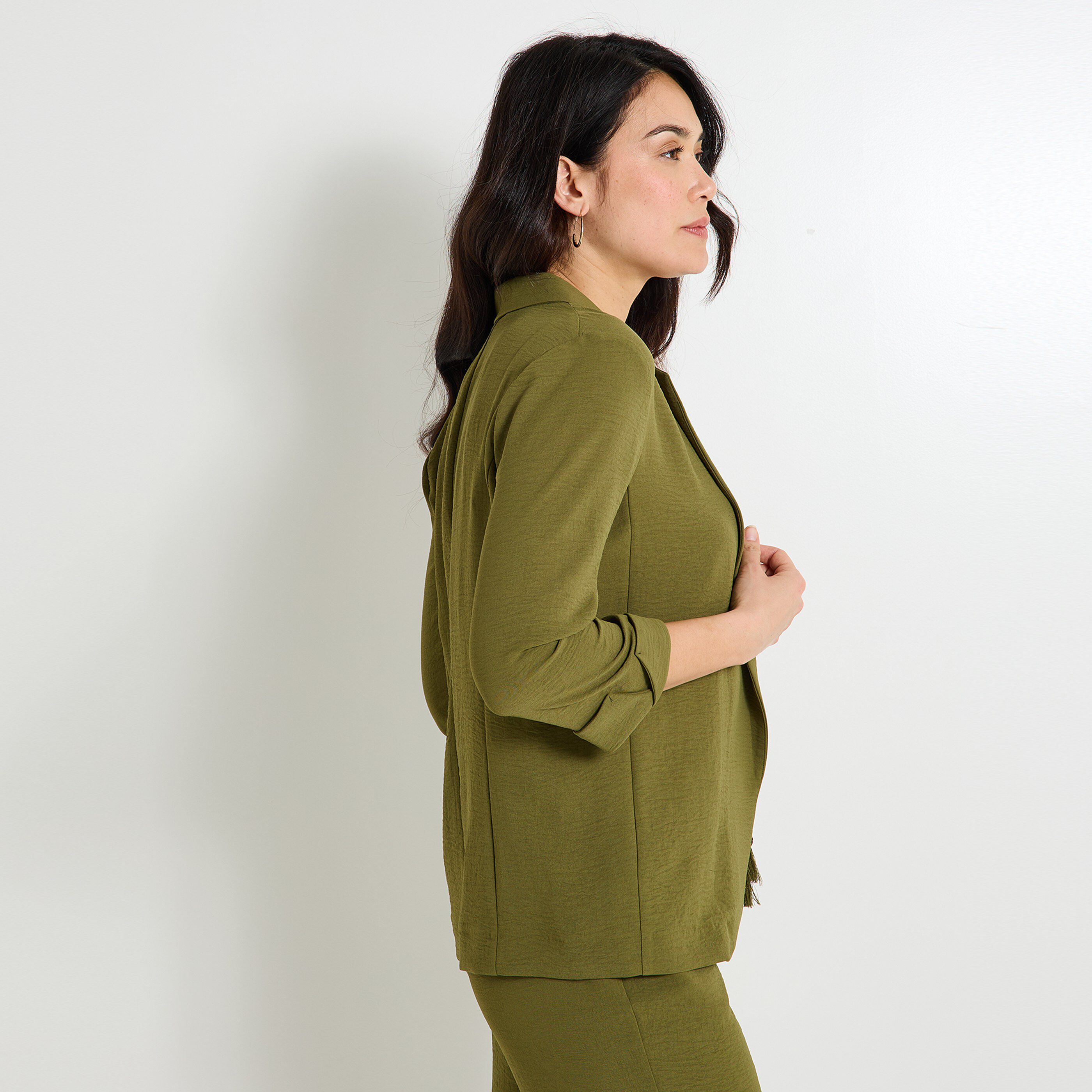 Veste blazer fluide femme