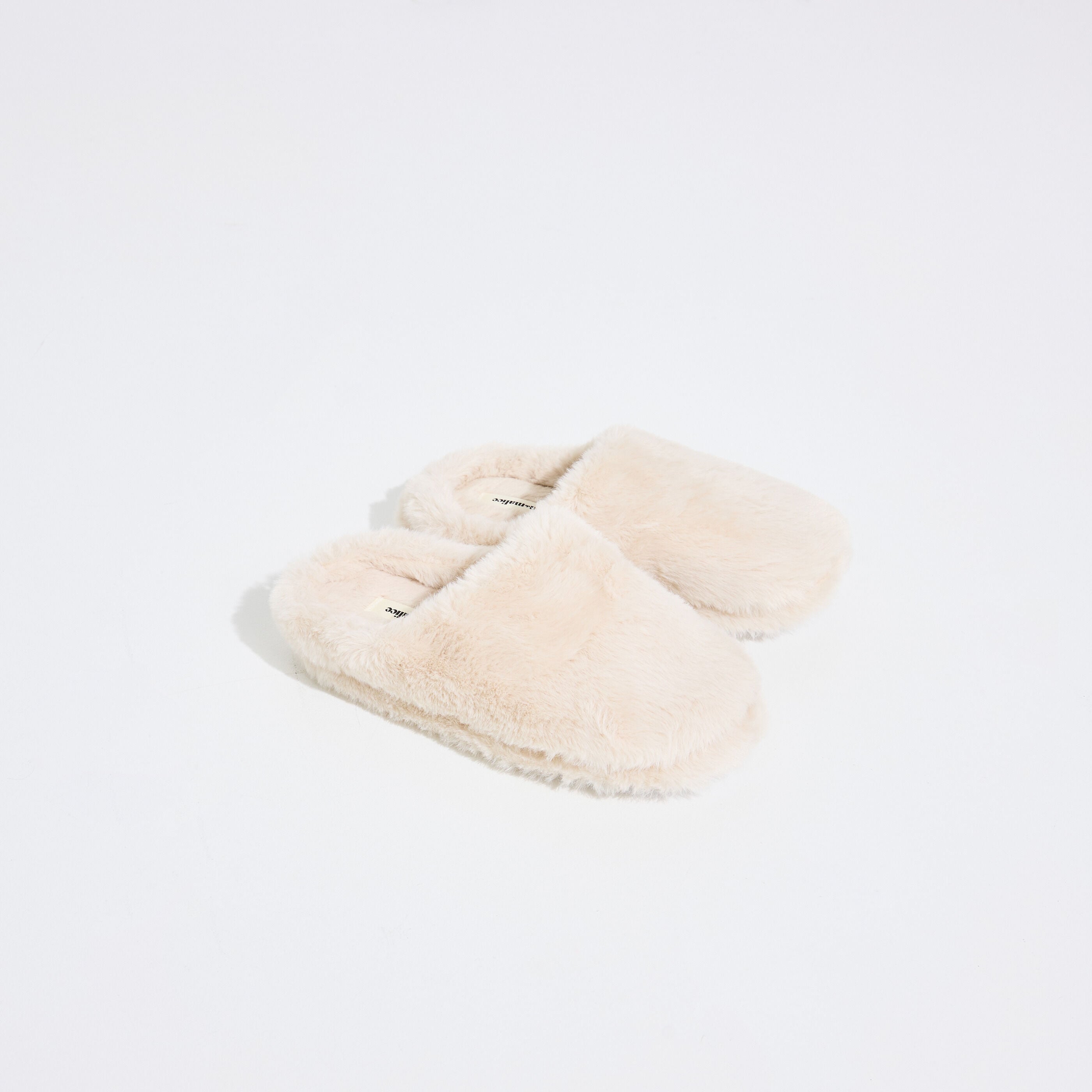Chaussons mules &agrave; enfiler femme
