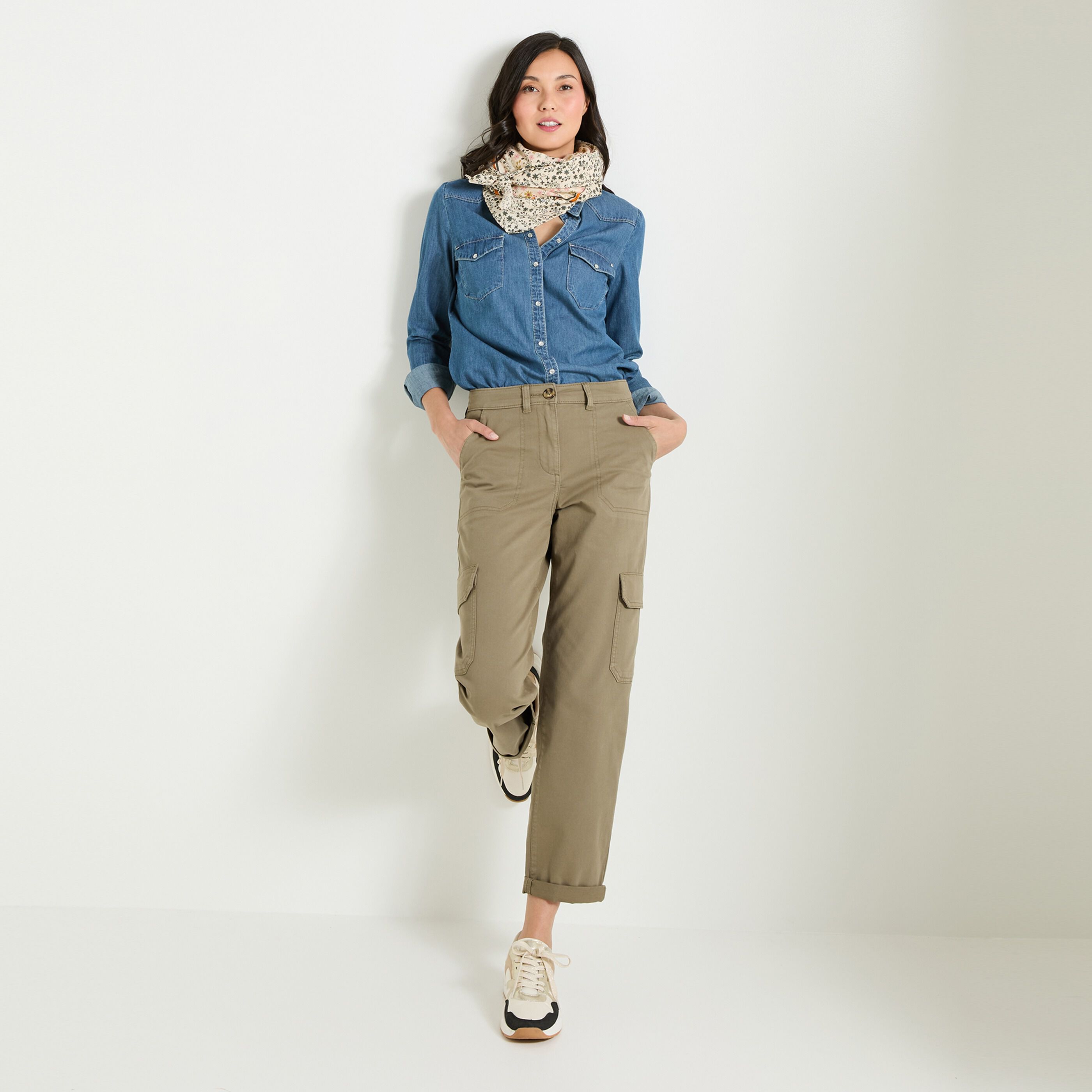 Jean cargo ASPEN femme