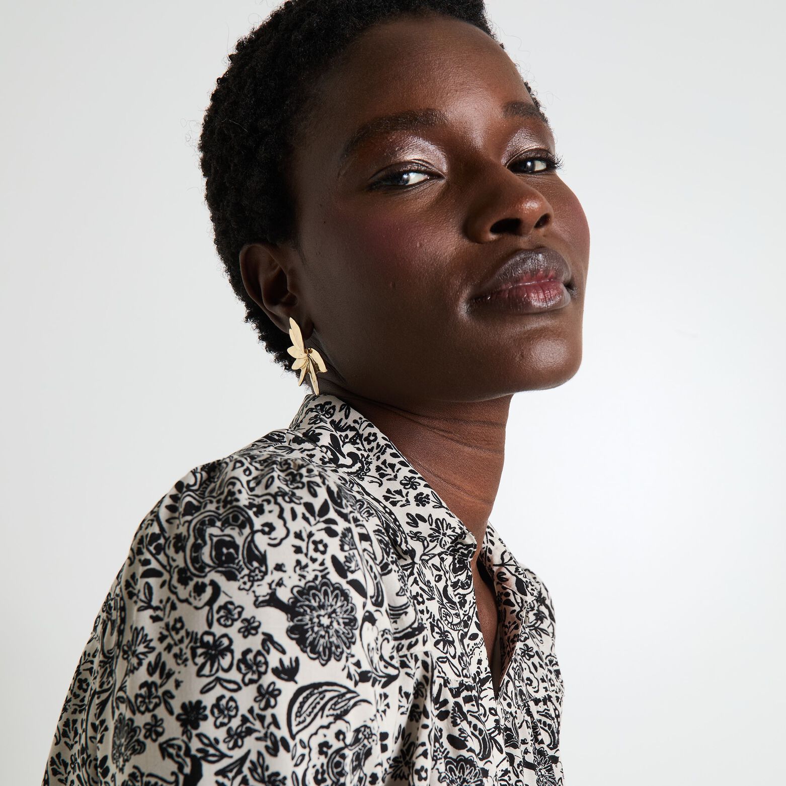 Blouse imprimée femme