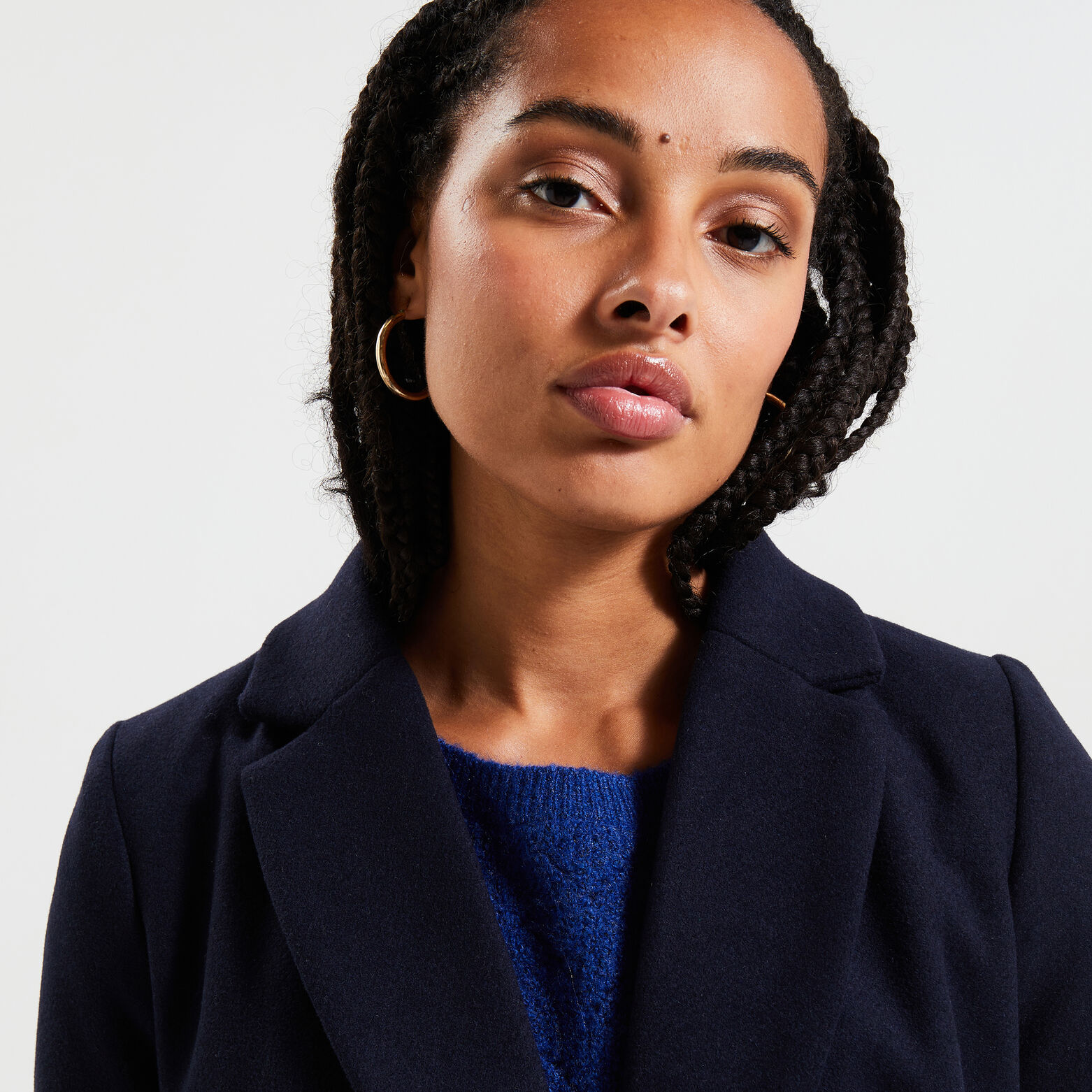 Manteau cintré femme