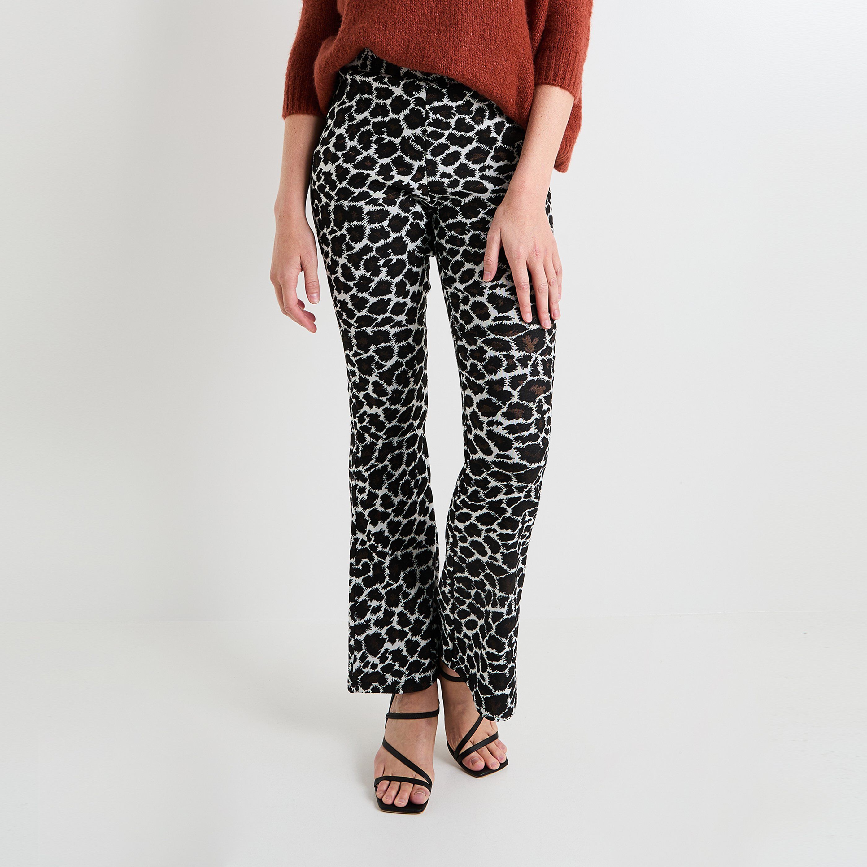 Legging flare femme