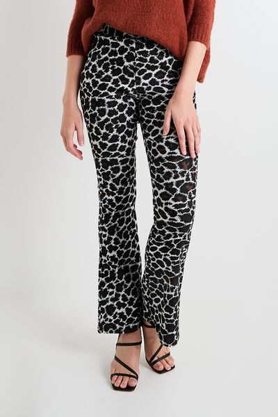 Legging flare femme