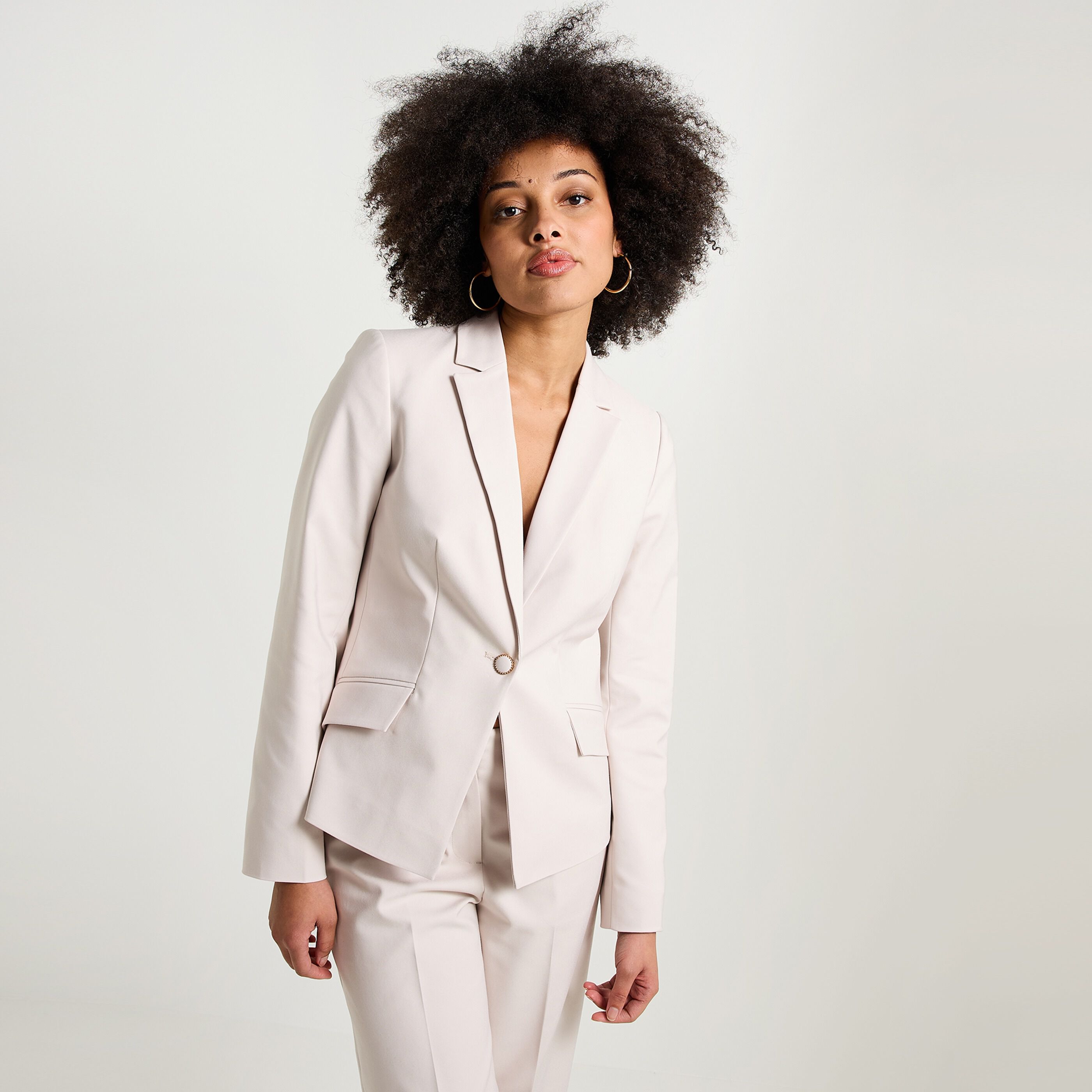 Blazer cintr&eacute; femme