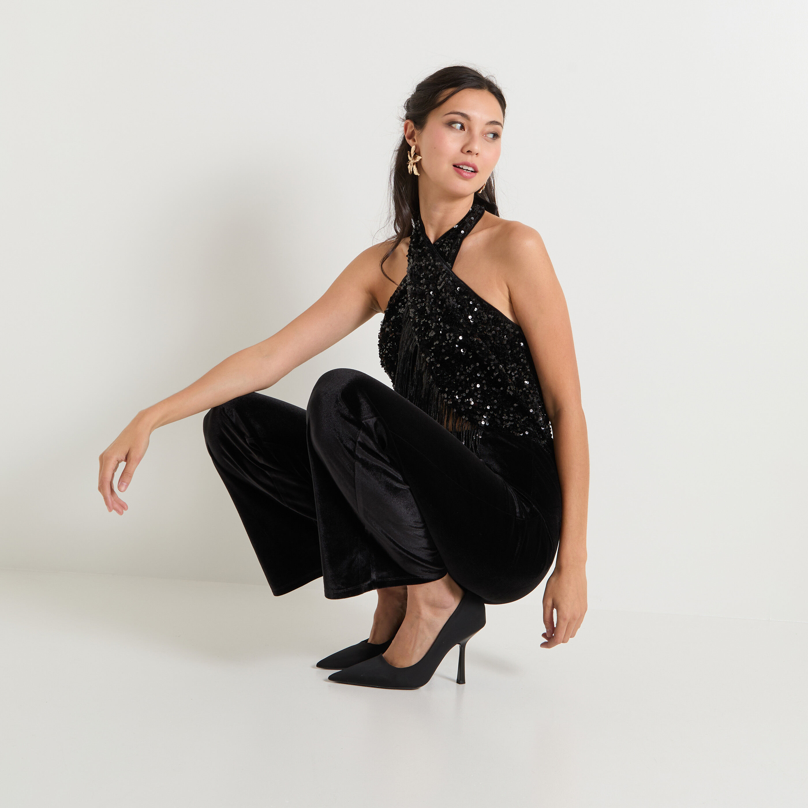 Combinaison dos nu femme