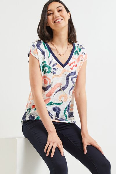 Tshirt imprimé femme