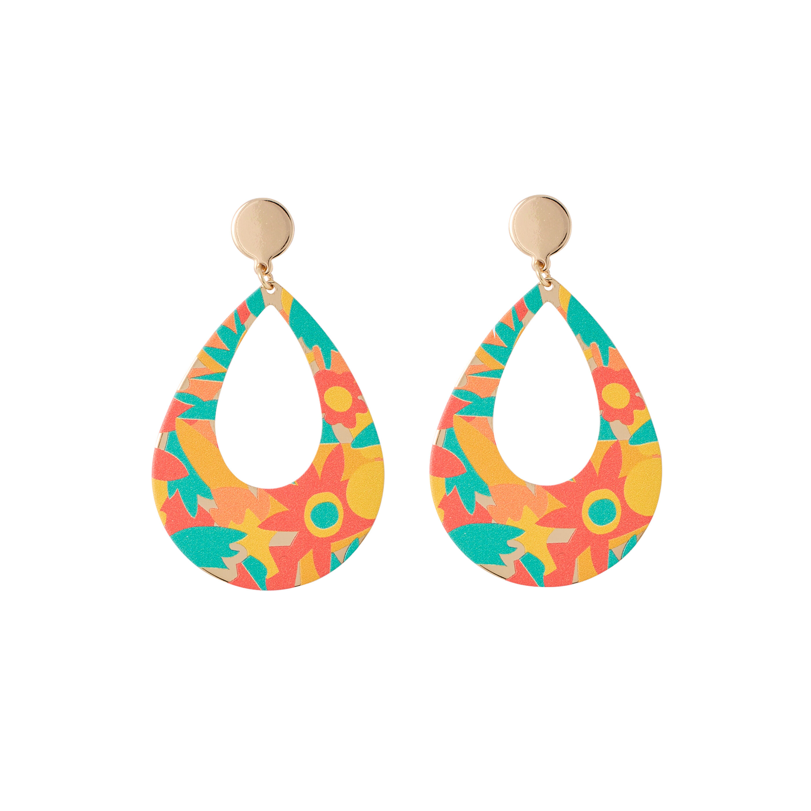 Boucles d'oreilles gouttes femme