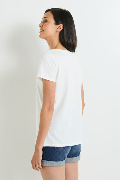Tshirt print femme