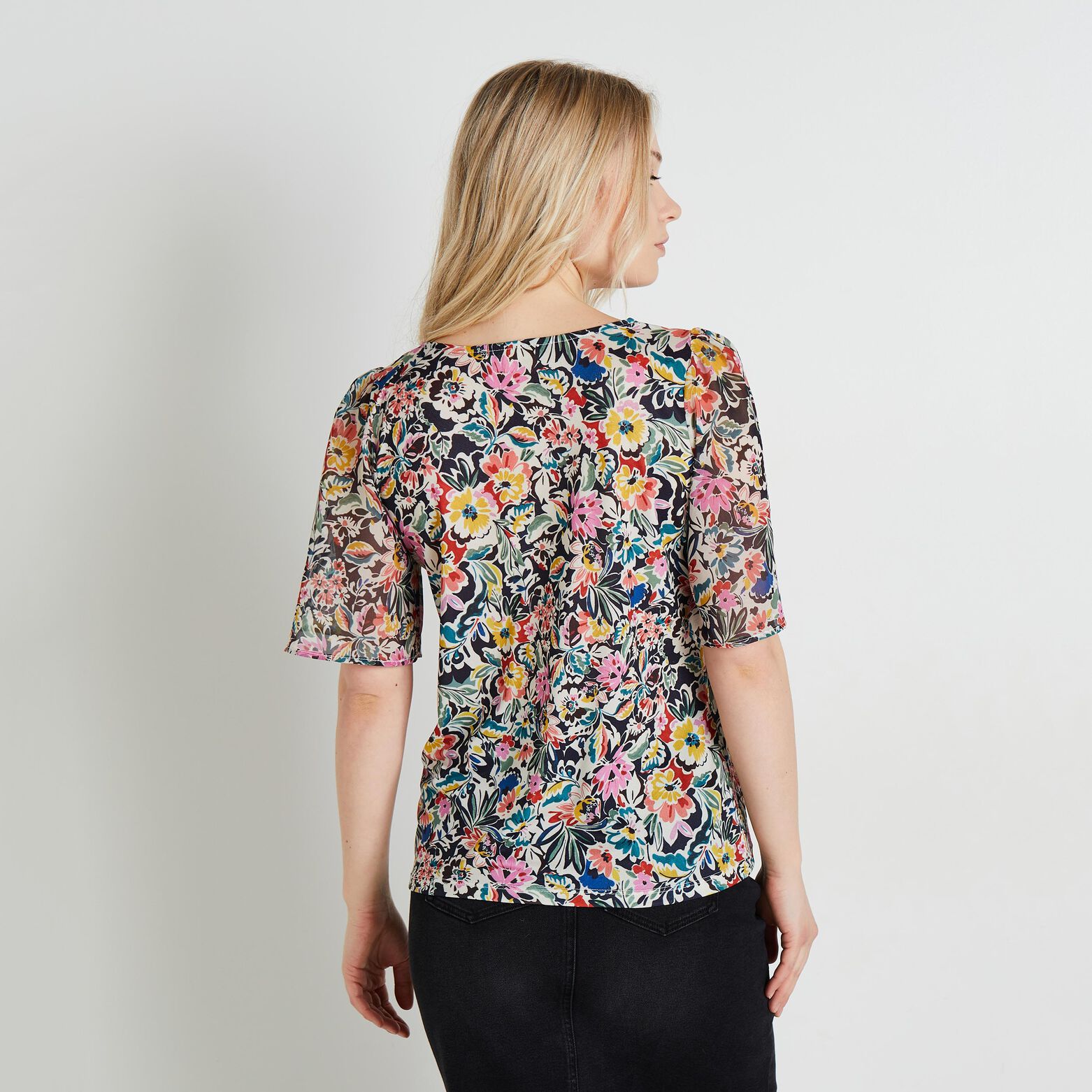 Blouse imprimée femme