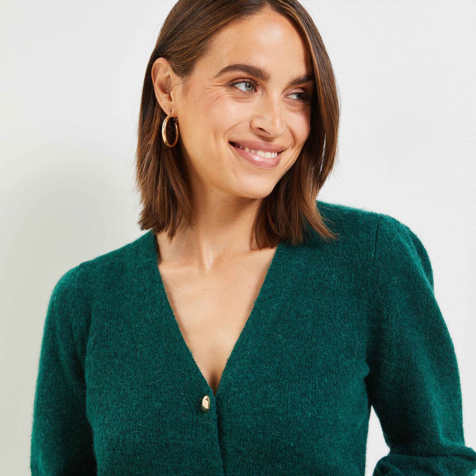 Gilet court femme
