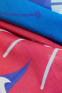 Foulard carré imprimé femme