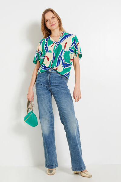 Blouse imprimée femme
