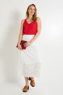 Débardeur col V femme
