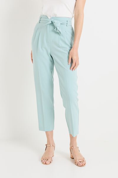 Pantalon cigarette femme