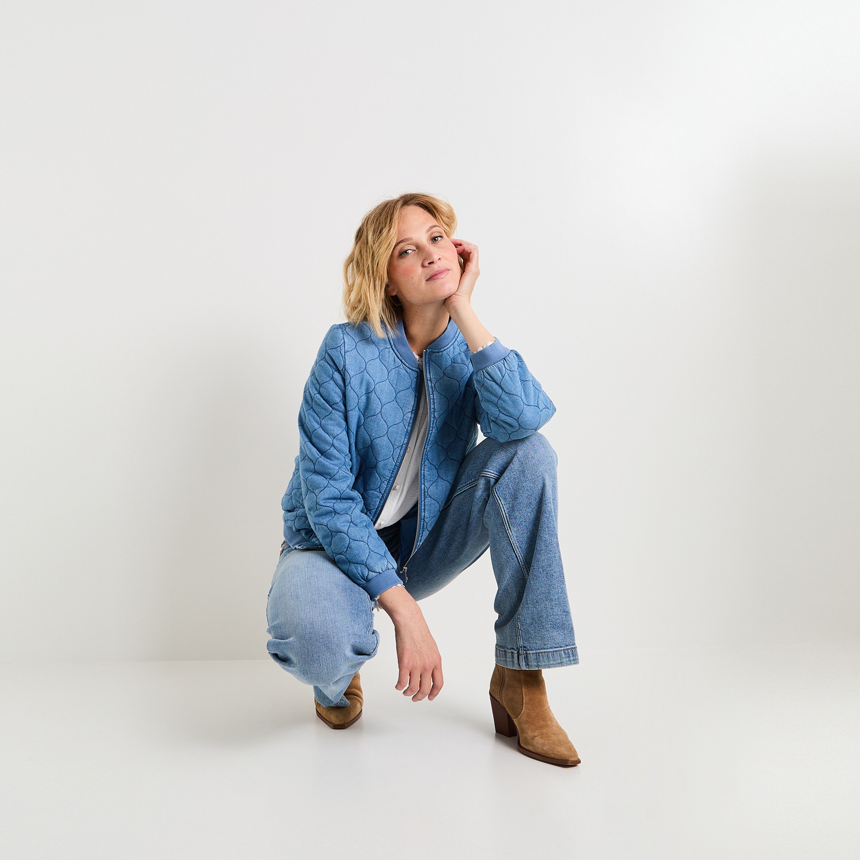 Bomber matelass&eacute; femme