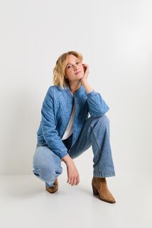 Bomber matelassé femme