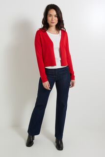 Gilet col V femme