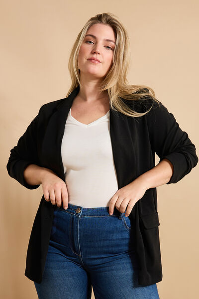 Blazer en maille femme