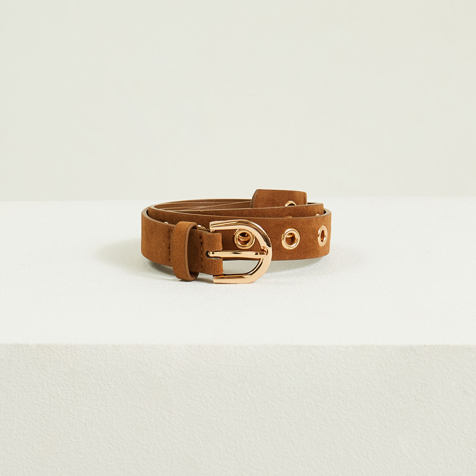 Ceinture oeillets femme