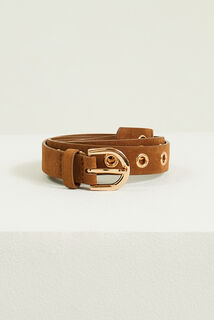 Ceinture oeillets femme