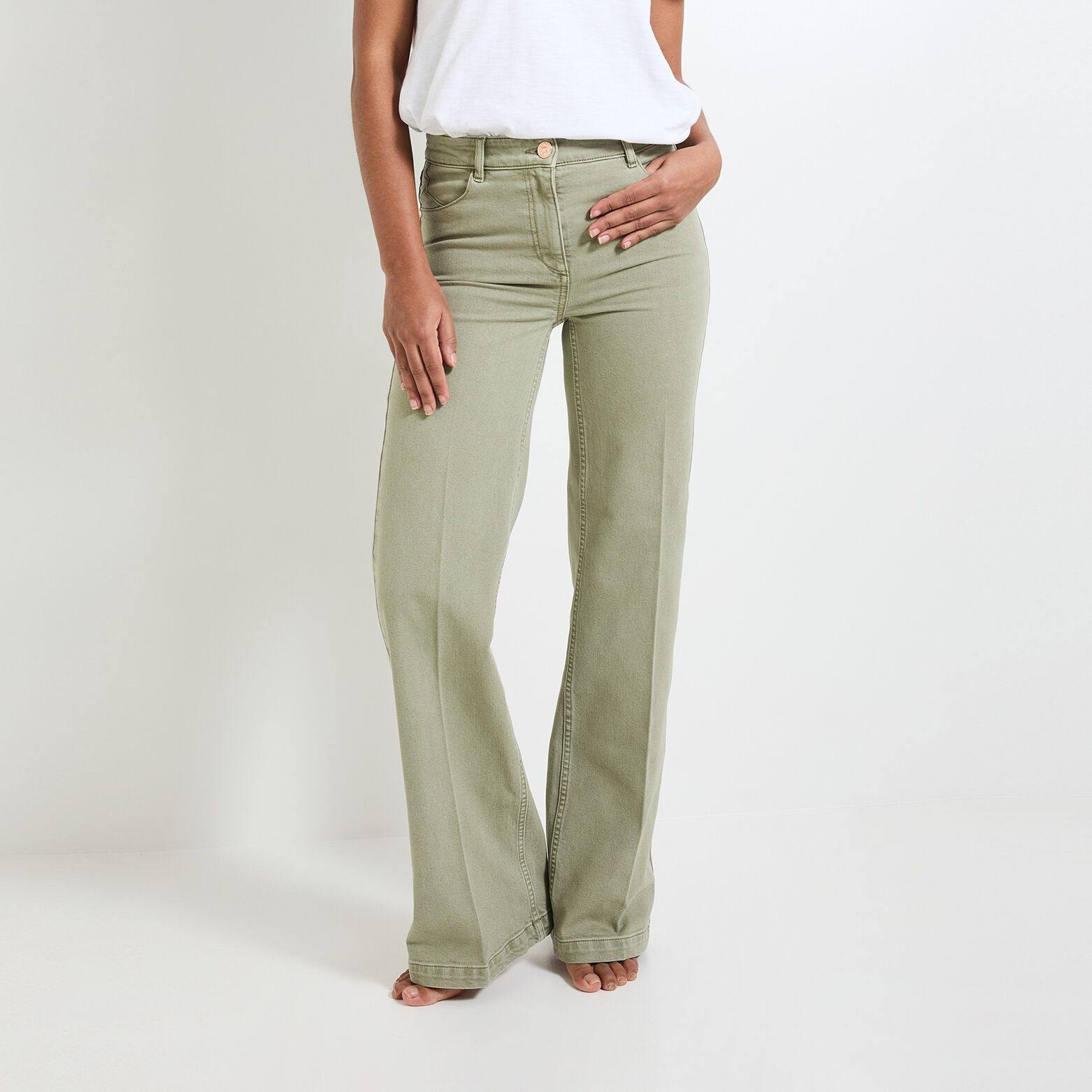 Jean flare WOODSTOC F02 femme