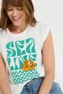 T-shirt imprimé femme