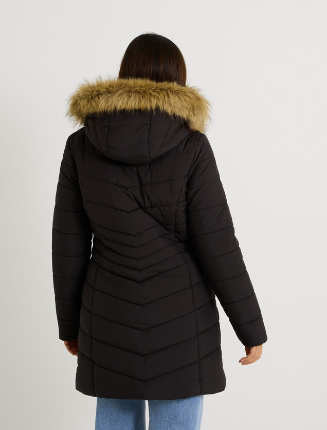 Doudoune mi-longue femme