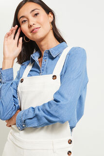 Salopette velours femme