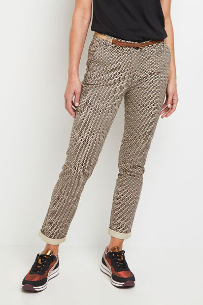Pantalon imprimé femme