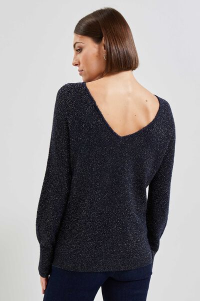 Pull jeux de points femme