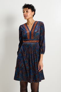 Robe velours femme
