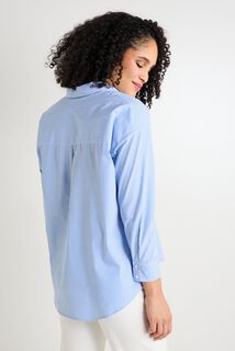 Chemise oversize rayée femme