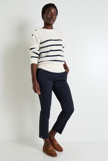 Pull col rond femme